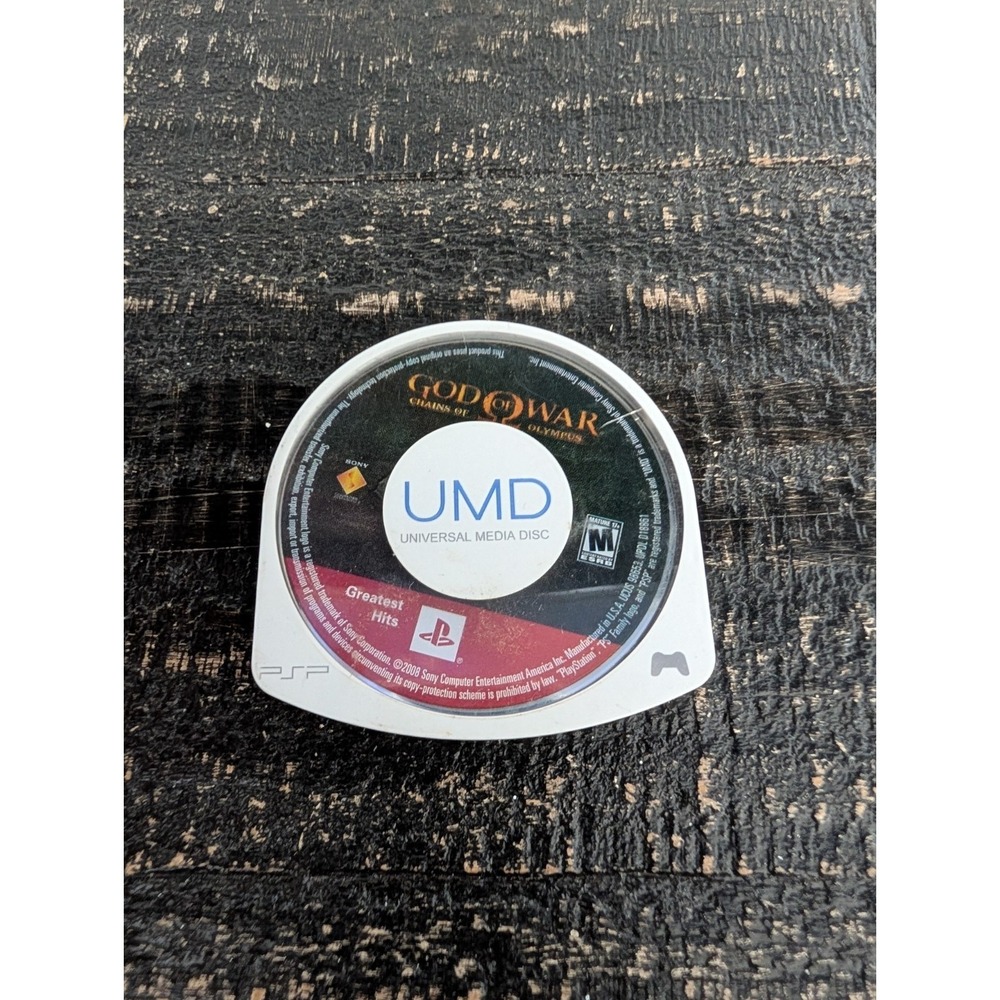 Sony God of War Chains of Olympus Sony PSP 2008 Disc Only - Tested